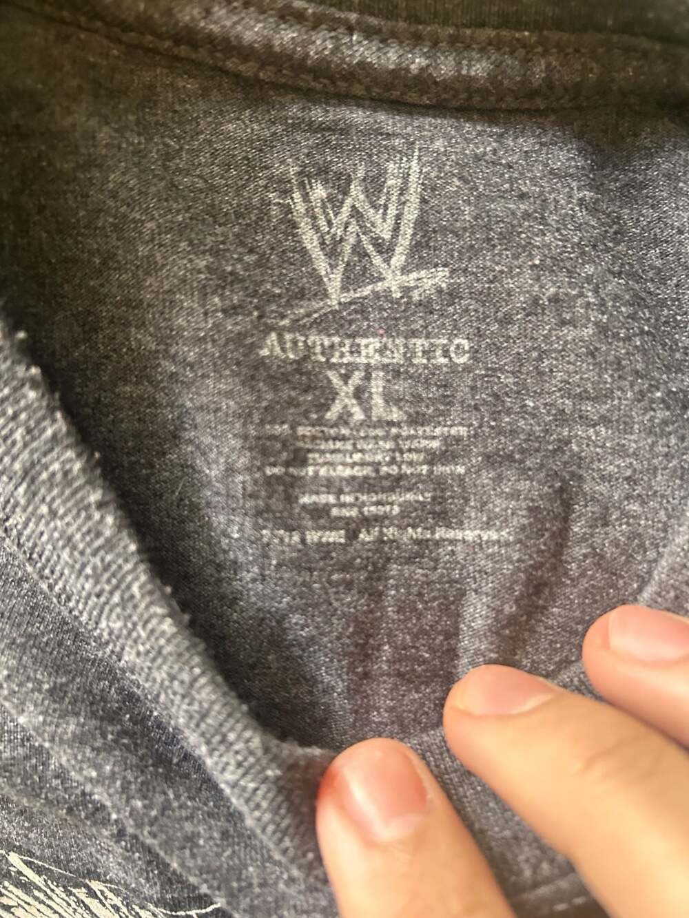 VTG 2012 CM Punk "In Punk We Trust"
WWE Authentic Wear Tee Size XL - Picture 3 of 4